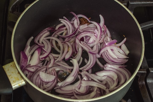 adding onions