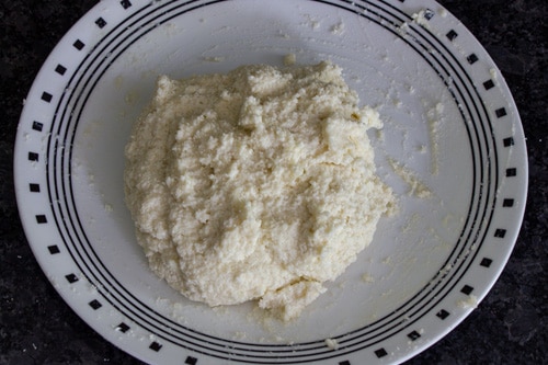 chenna sugar mixture