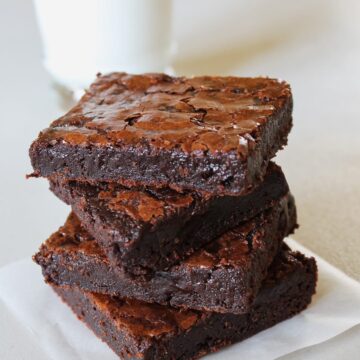 Eggless brownies