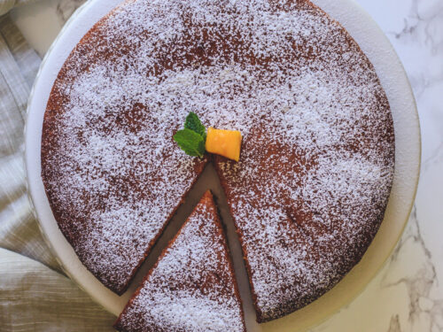 Eggless Mango Cake Recipe