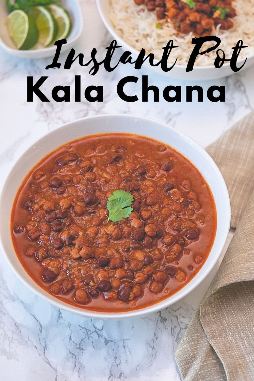 Instant pot kala chana pin.