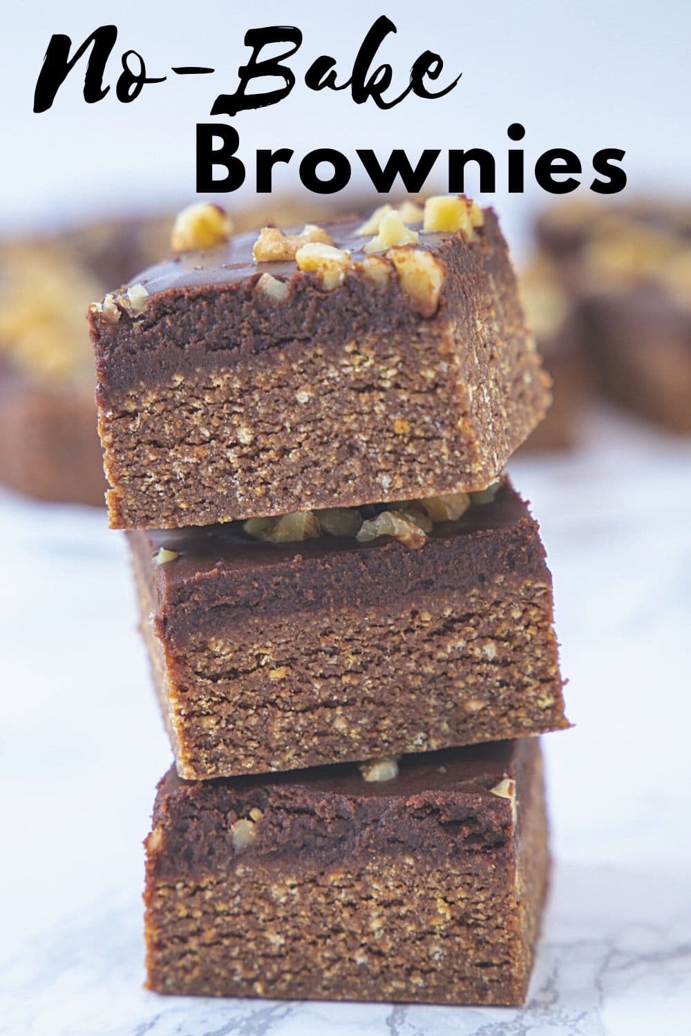 No bake brownie pin