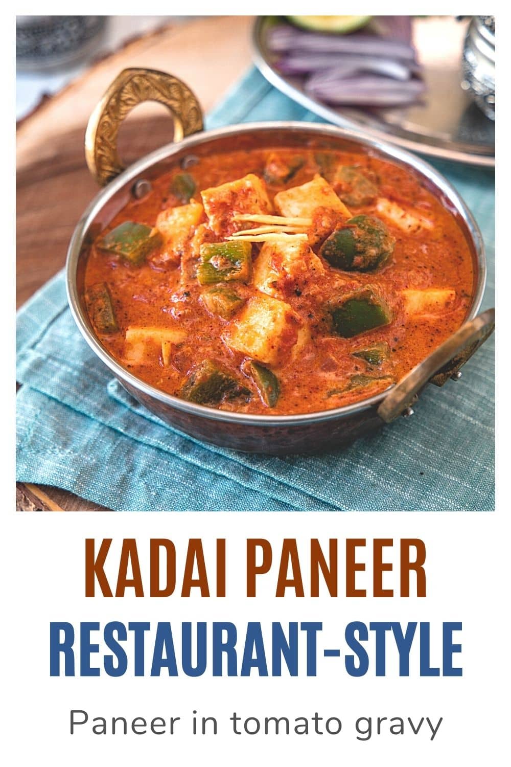 Kadai paneer pin