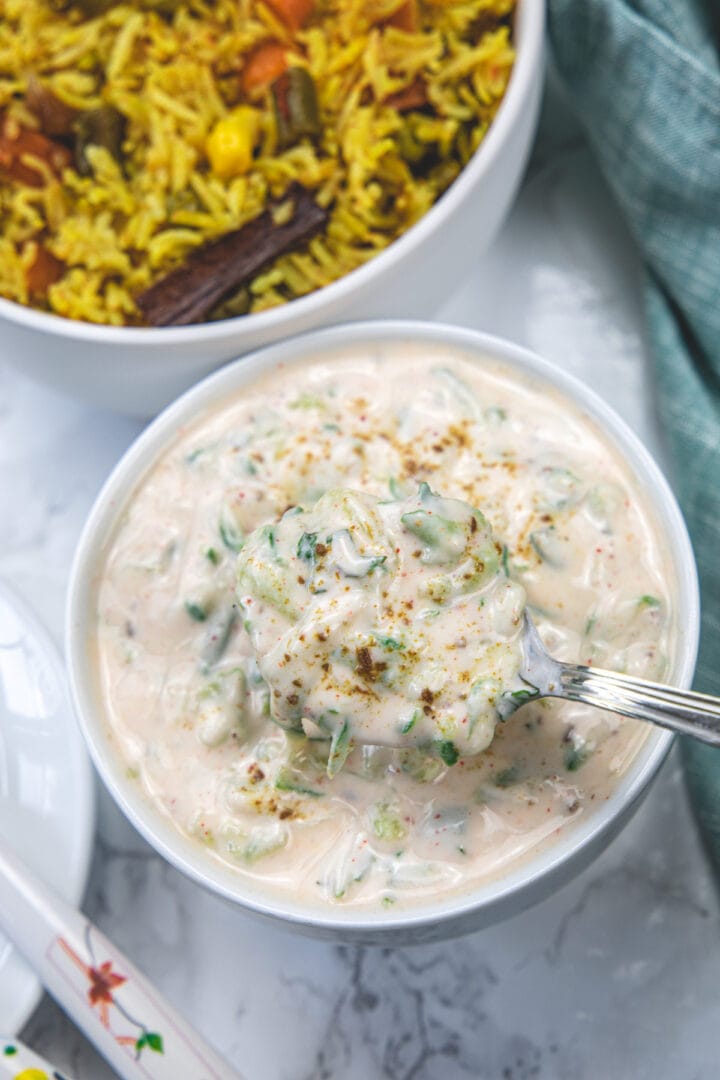 Cucumber Raita Recipe - Spice Up The Curry