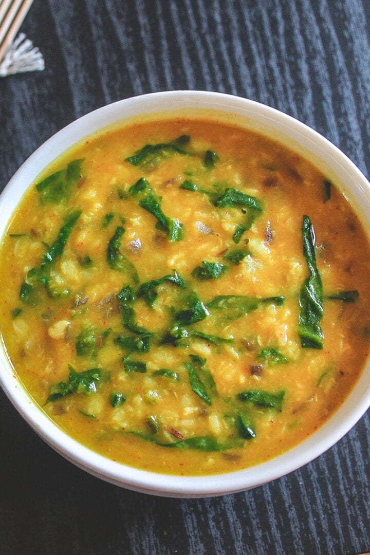 Dal Palak Recipe (Spinach Dal) Spice Up The Curry