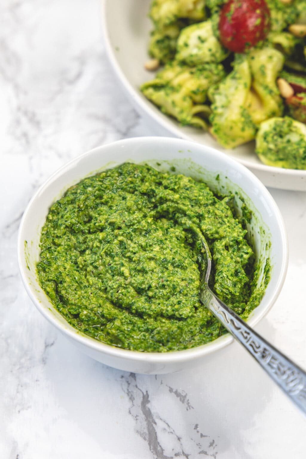 Spinach Pesto Recipe (With Basil) Spice Up The Curry