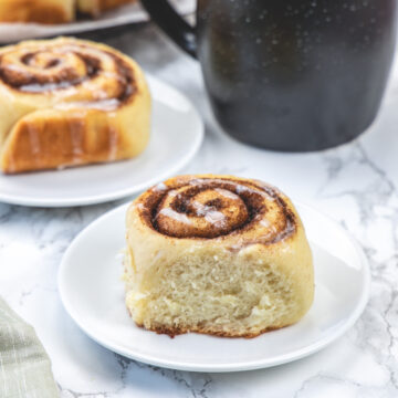 Eggless Cinnamon Rolls - 36
