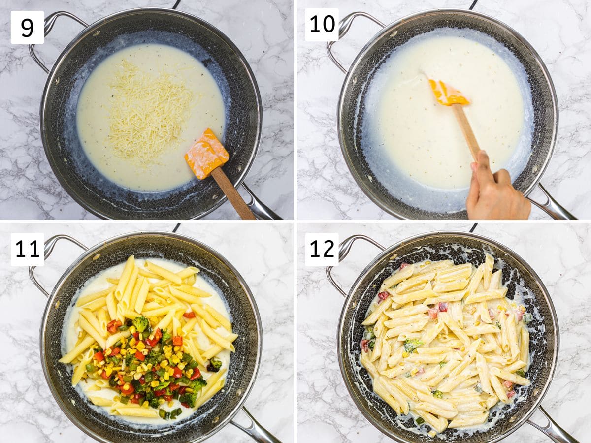 White Sauce Pasta  B chamel Sauce Pasta  - 30