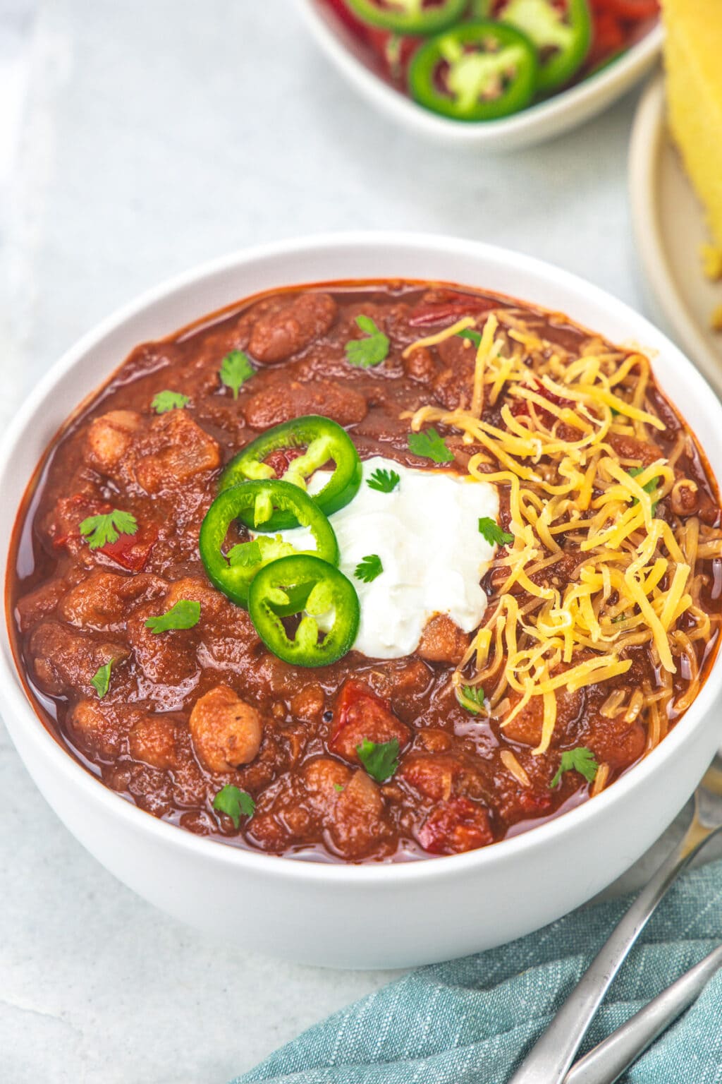 Instant Pot Vegetarian Chili Recipe Spice Up The Curry