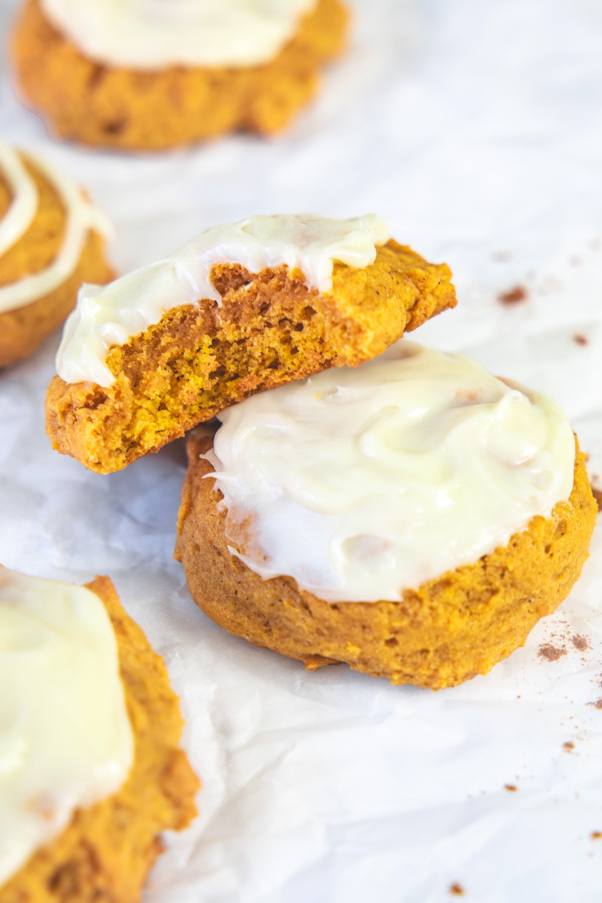 Eggless Pumpkin Cookies Recipe - 46