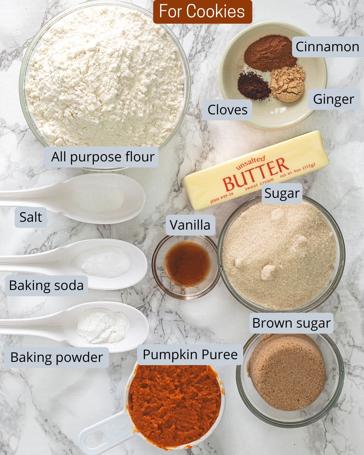 Eggless Pumpkin Cookies Recipe - 70