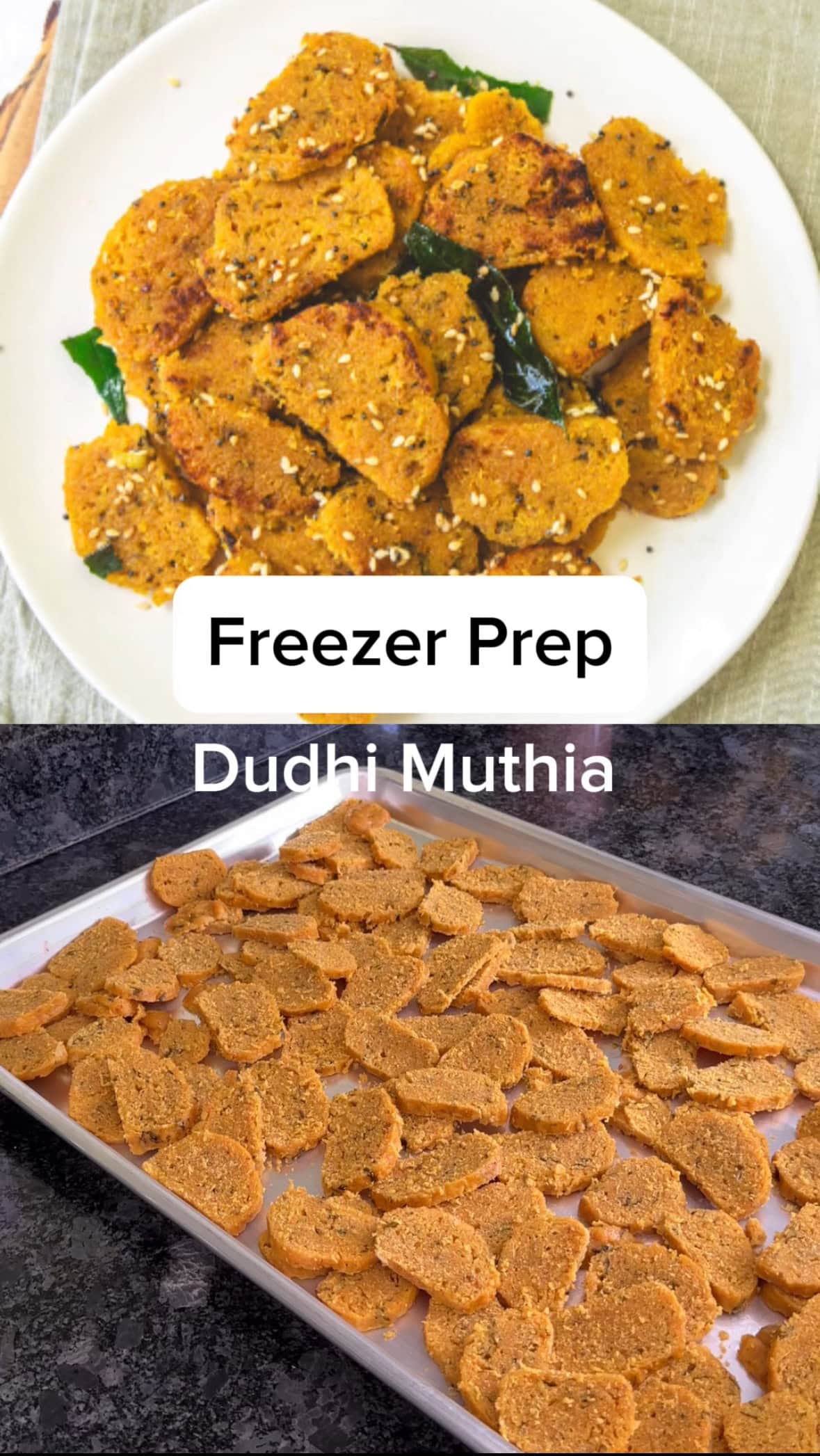 Freezer prep muthia