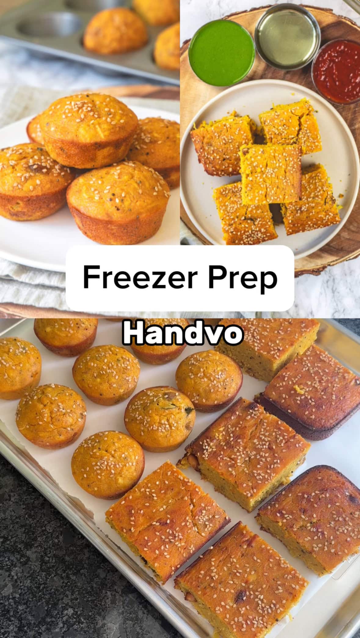 Freezer Prep Handvo