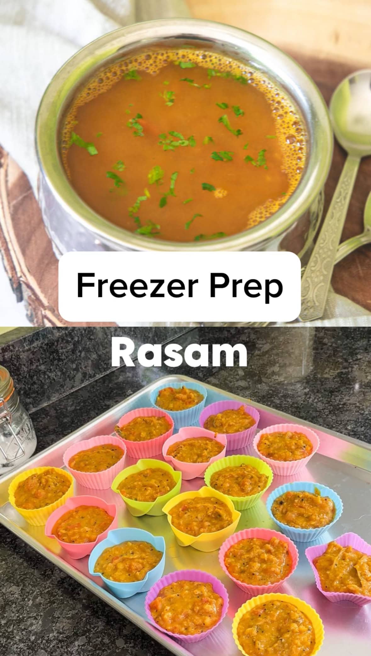 freezer prep dal rasam